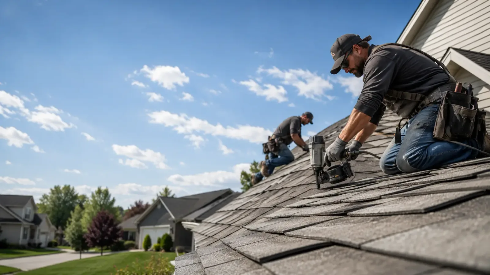 Storm Damage Roof Repair in Wellington, KS near me